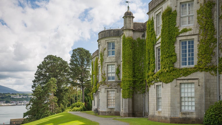 View of Plas Newydd on Anglesey in North Wales